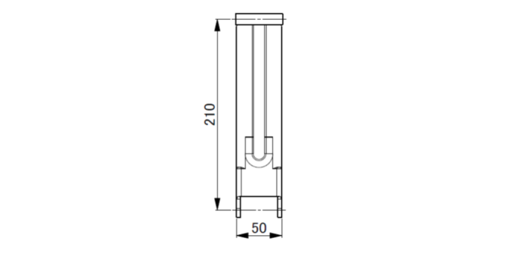 A=210　幅50（700型/600型）